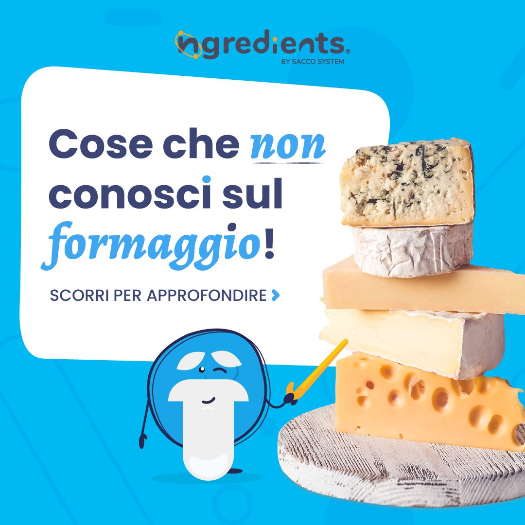 Ingredients formaggio