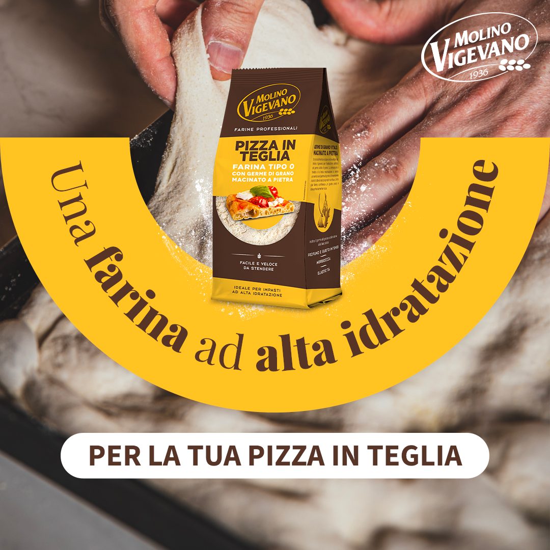 Pizza in teglia Molino Vigevano
