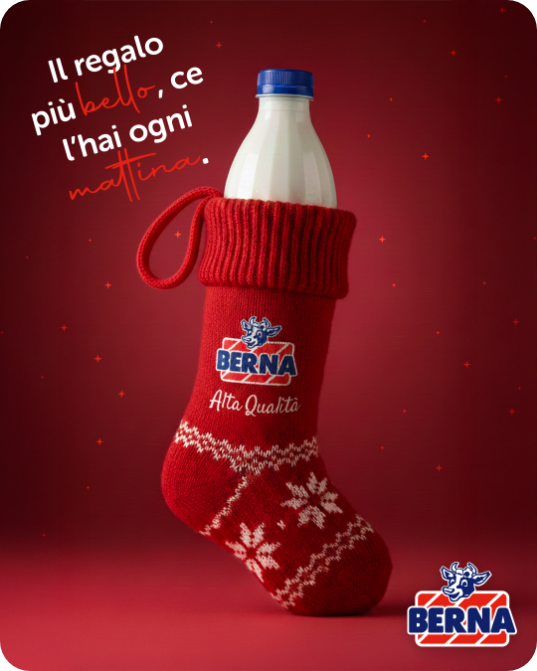 Latte Berna calza Befana